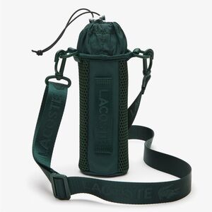 Brand New Lacoste Dark Green Bottle Holder Bag
